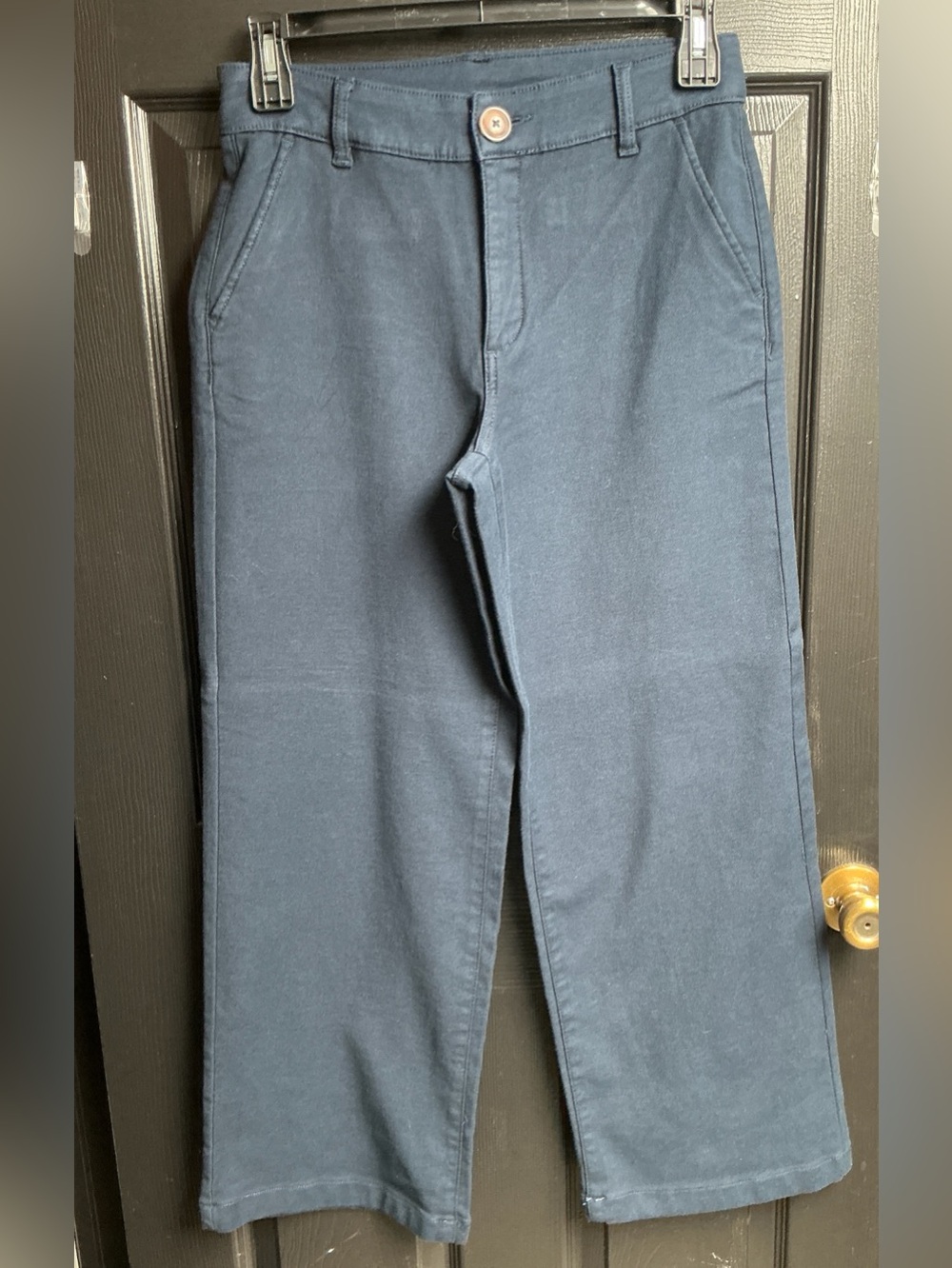 Women’s Navy Stretchy Chino Pants